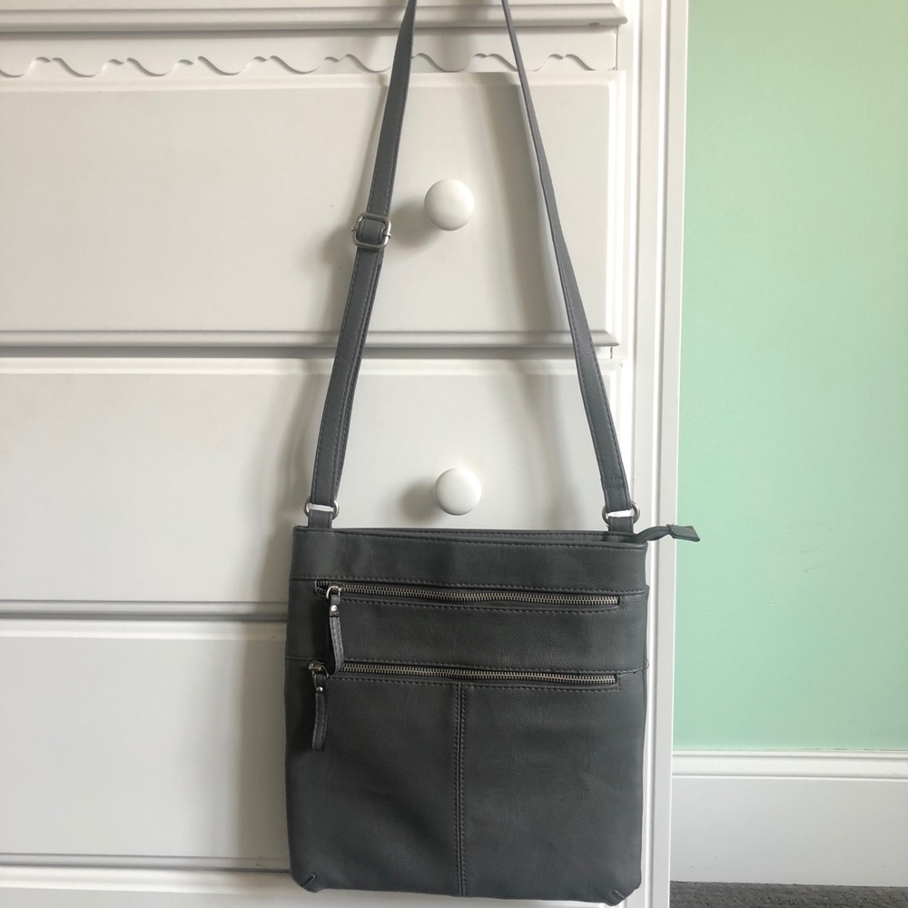 faux leather crossbody purse